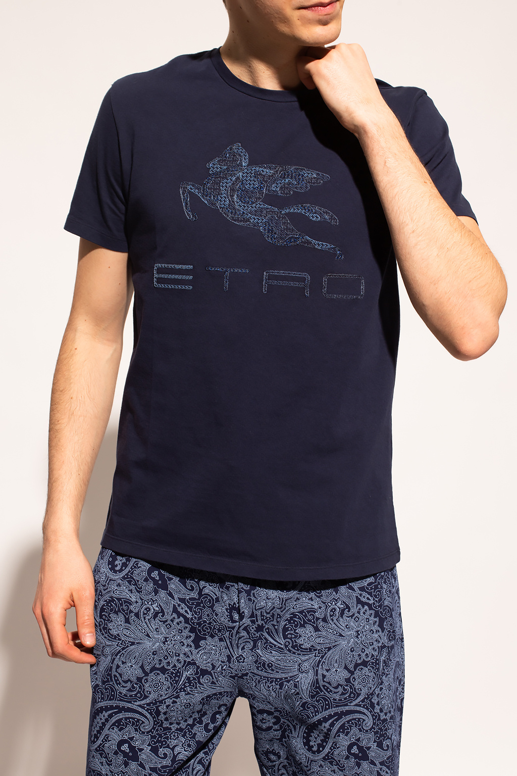 Etro Logo T-shirt | Men's Clothing | IetpShops